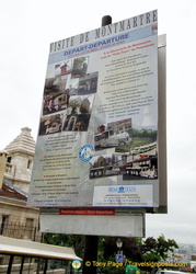 Information about the Promotrain, the Little Train of Monmartre